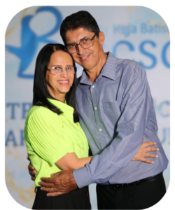 Pastora Edenisia e Cláudio
